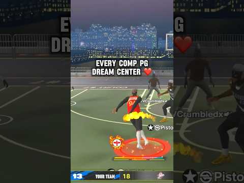 Every Comp PGs Dream Center in 2K! 😍💖