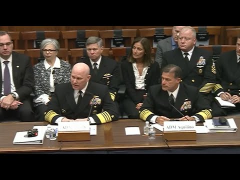 Navy Officials Testify on Readiness 02.26.2019