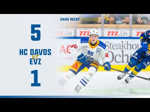 Game Highlights: HC Davos vs EVZ 5:1