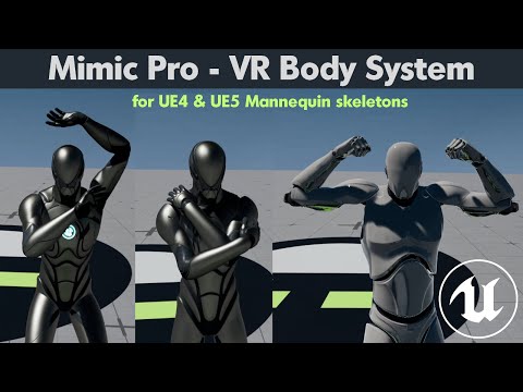 UE5 VR Body IK System - Mimic Pro