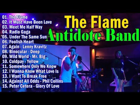 The Flame Best Cover Songs Of Antidote Band | Nonstop Medley Opm Tagalog Songs 2024 | New Collection