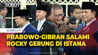 Download lagu President Prabowo-Gibran Salami Rocky Gerung after the inauguration of KSP Dudung-Qodari at the P... mp3