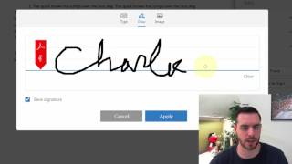How to Insert a Signature on a PDF File