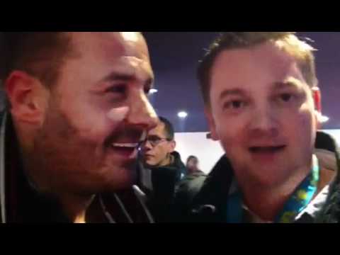 Willi Herren Backstage Après-Ski 2012 - mit Anna-Maria Zimmermann