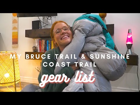 My Bruce Trail & Sunshine Coast Trail Gear List