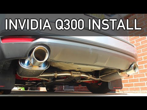 Invidia Q300 Catback Exhaust Install | 2014 - 2018 SUBARU FORESTER XT