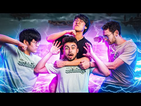 LEAGUE VS SMASH 3v1: Can LoL Pros Takedown SMASH GOD JMOOK in SSBM?