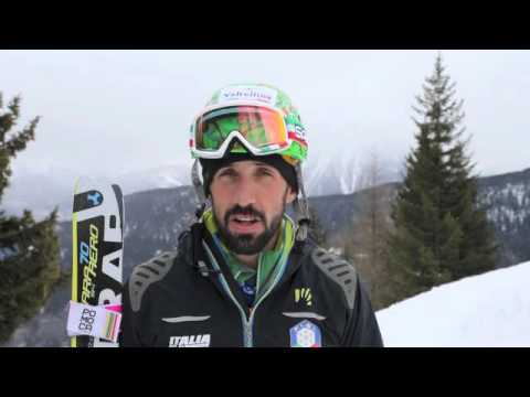 Robert Antonioli dopo la vittoria nella sprint del campionato europeo