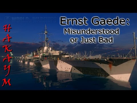 World of Warships - Ernst Gaede: Misunderstood or Just Bad