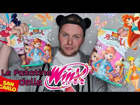 APRO le PATATINE delle WINX con sorprese CARTOPAZZE !!!