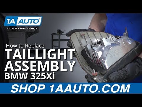 How to Replace Tail Light Assembly 97-06 BMW 325Xi