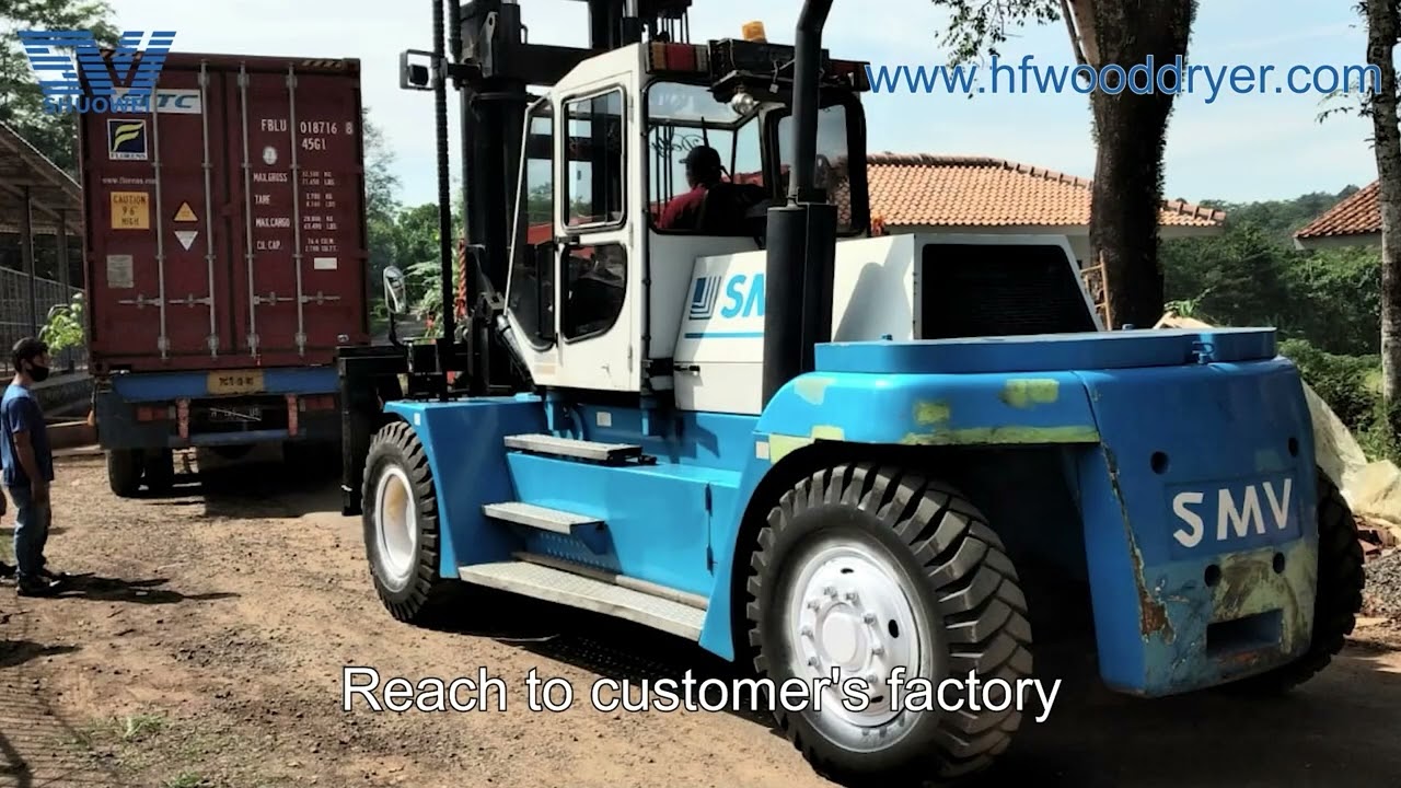 High Frequency Vacuum Dryer Kiln in Indonesia