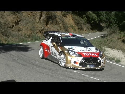Test Al Qassimi and Citroën DS3 WRC