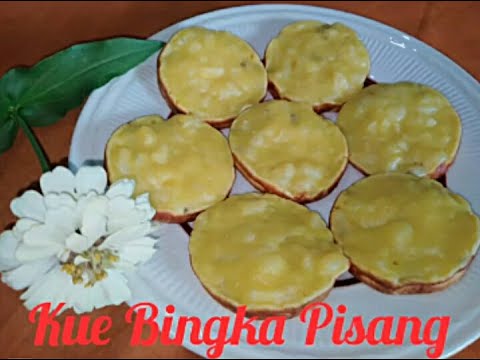 KUE BINGKA PISANG | KUE LUMPUR PISANG | ROTI PISANG KHAS KALIMANTAN