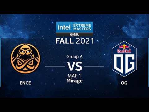 CS:GO - ENCE vs. OG [Mirage] Map 1 - IEM Fall 2021 - Group A - EU