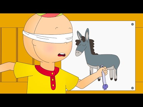 ★ Caillou and Party Games ★ Funny Animated Caillou | Cartoons for kids | Caillou