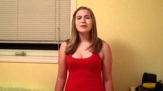 Hannah singing 'Sandy Eyes' cover of Theresa Sokyrka