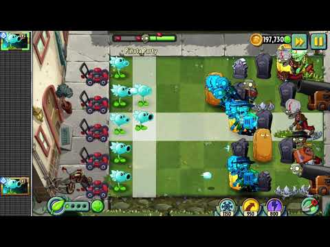 Plants vs Zombies 2 gameplay - Piñata Party - 13th October 2021