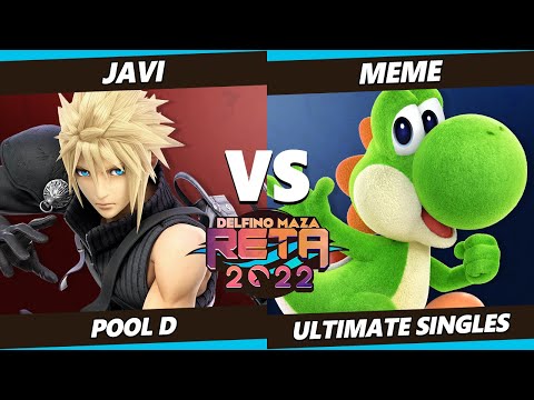 RETA 2022 - Javi (Cloud, Roy, Wolf) Vs. Meme (Yoshi, Lucina) SSBU Ultimate Tournament