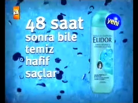 Elidor Aqua Mineral'li Şampuan "Flatmates" 20s - Türkiye, 2004