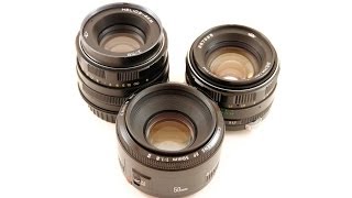 Canon EF 50mm f/1,8 II (2514A011) - відео 16