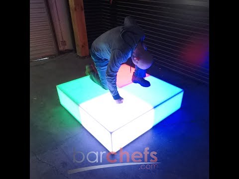 LED Light Up Stage Blocks for Singers and Guest Speakers