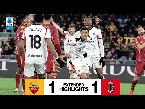 Extended Highlights | De Winter opens his Rossonero account | #RomaMilan 1–1 | Serie A 2025/26