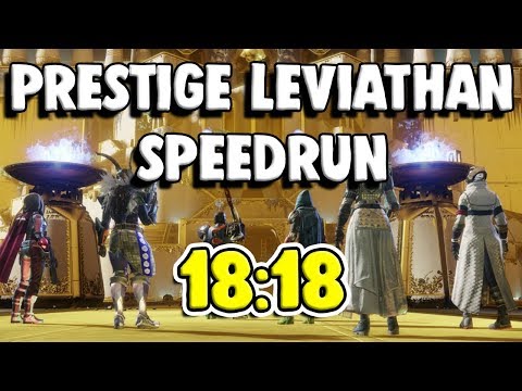 Prestige Leviathan World Record Speedrun [18:18] | Destiny 2