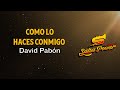 Como Lo Haces Conmigo, David Pabón, Video Letra - Salsa Power