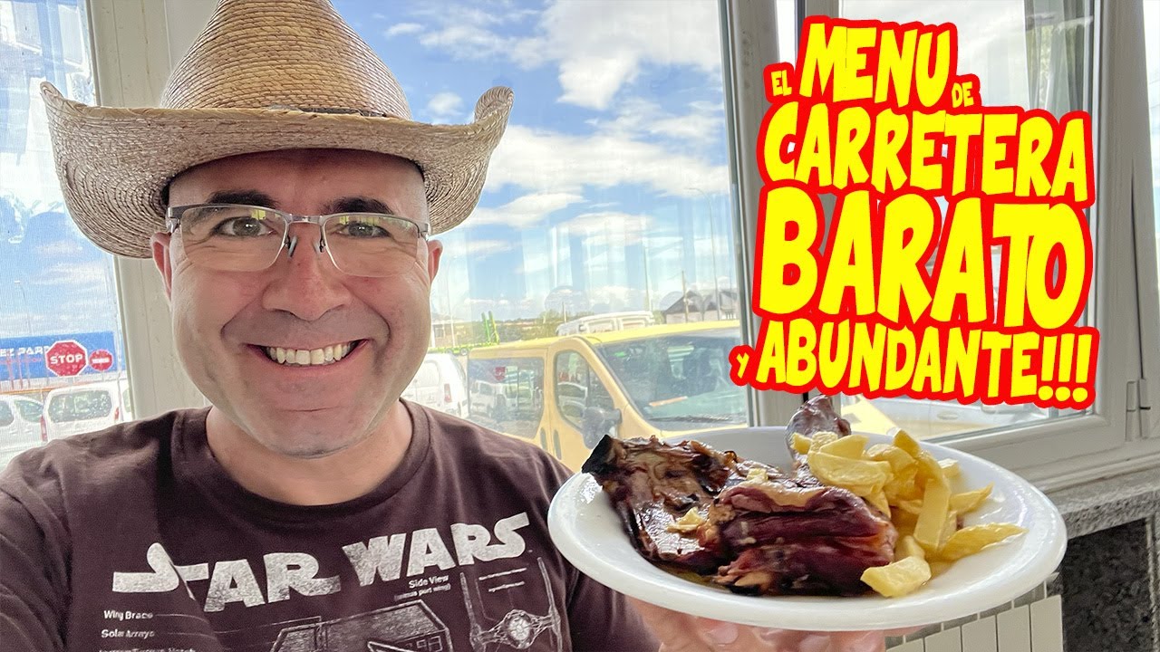 El MENÚ de CARRETERA más BARATO y ABUNDANTE de la A-6