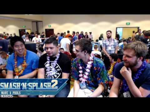 Smash'N'Splash 2 - BERT | Swedish Delight & EMG | N0ne vs. GHQ | JackKenney & Rope - SSBM - Pools W1