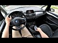 2015 BMW 216D Active Tour 1 5l 116HP POV Test Drive Fuel Consumption Check