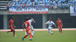 平成27年度高校総体 サッカー 東福岡－四日市中央工業（三重）