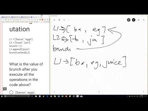 List Aliasing Mutation