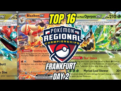 Blaziken Dragapult VS Tera Box Regional Champions Frankfurt 2025 Day 2 Top 16 