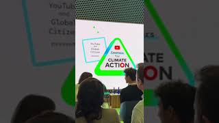 YouTube’s 1st Creators for Climate Action Summit + Global Citizen Festival NYC! 🌎 #shorts #minivlog