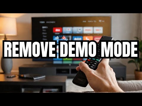 How to Remove Demo Mode on TCL Smart TV || Turn off TCL Android TV Demo Mode