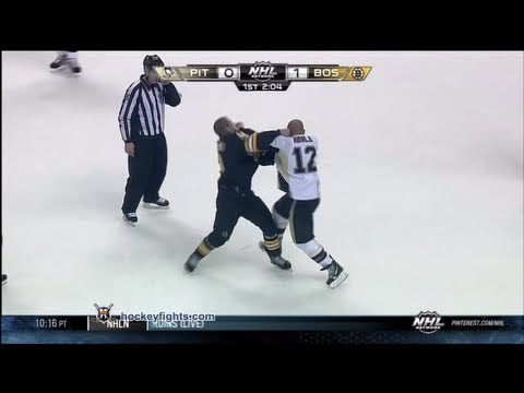 Jarome Iginla vs Nathan Horton