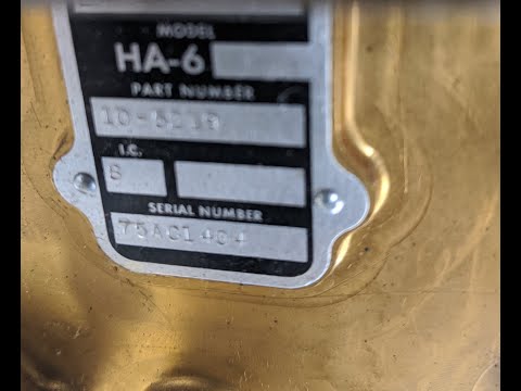 AD 2012 03 07 HA6 Carburetor Marvel Schebler - Grumman Style