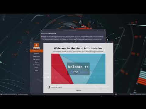 ArcoLinux : 2206 How to install ArcoLinuxD and use Calamares to install Cwm