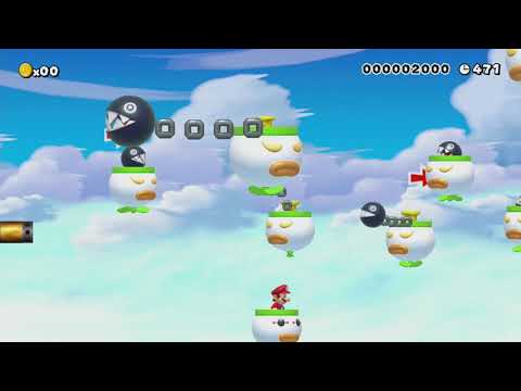 Bowser Jr's chomp army by jason - SUPER MARIO MAKER - NO COMMENTARY 1bi