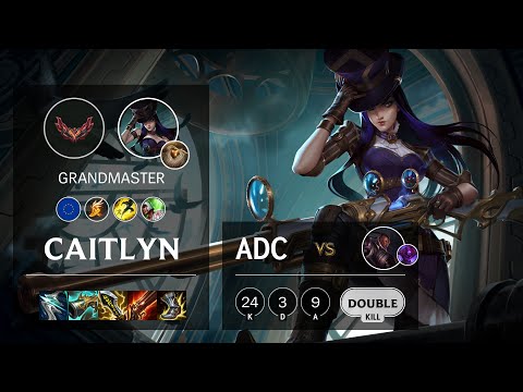 Caitlyn ADC vs Lucian - EUW Grandmaster Patch 12.2
