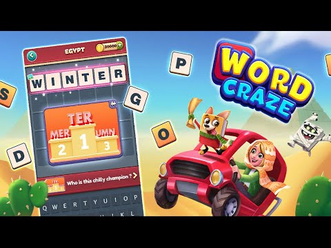 Word Craze - Trivia crosswords (by Joy Vendor) IOS Gameplay Video (HD)