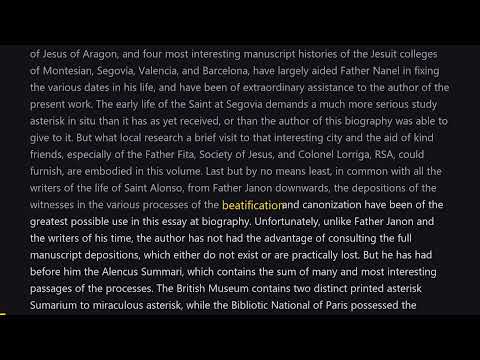 The Life of St. Alonso Rodriguez by Francis Goldie | Visual Audiobook (Read-Along)