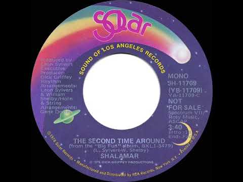 1980 Shalamar - The Second Time Around (mono radio promo 45)