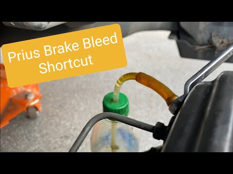 Prius Brake Bleed no Scantool