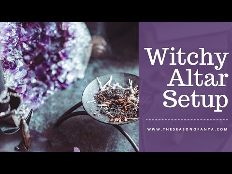 Thumbnail for Witchy Altar Basics: How to Set Up Altar for Yoga & Witchcraft | Witchcraft for Beginners by Pagan Altar