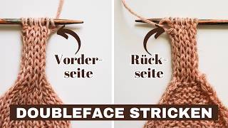 Double Face Knitting – One color, identical sides simply explained