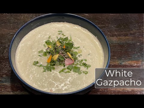 White Gazpacho  - Chef Jason Bunin Cocoa Beach, Fl