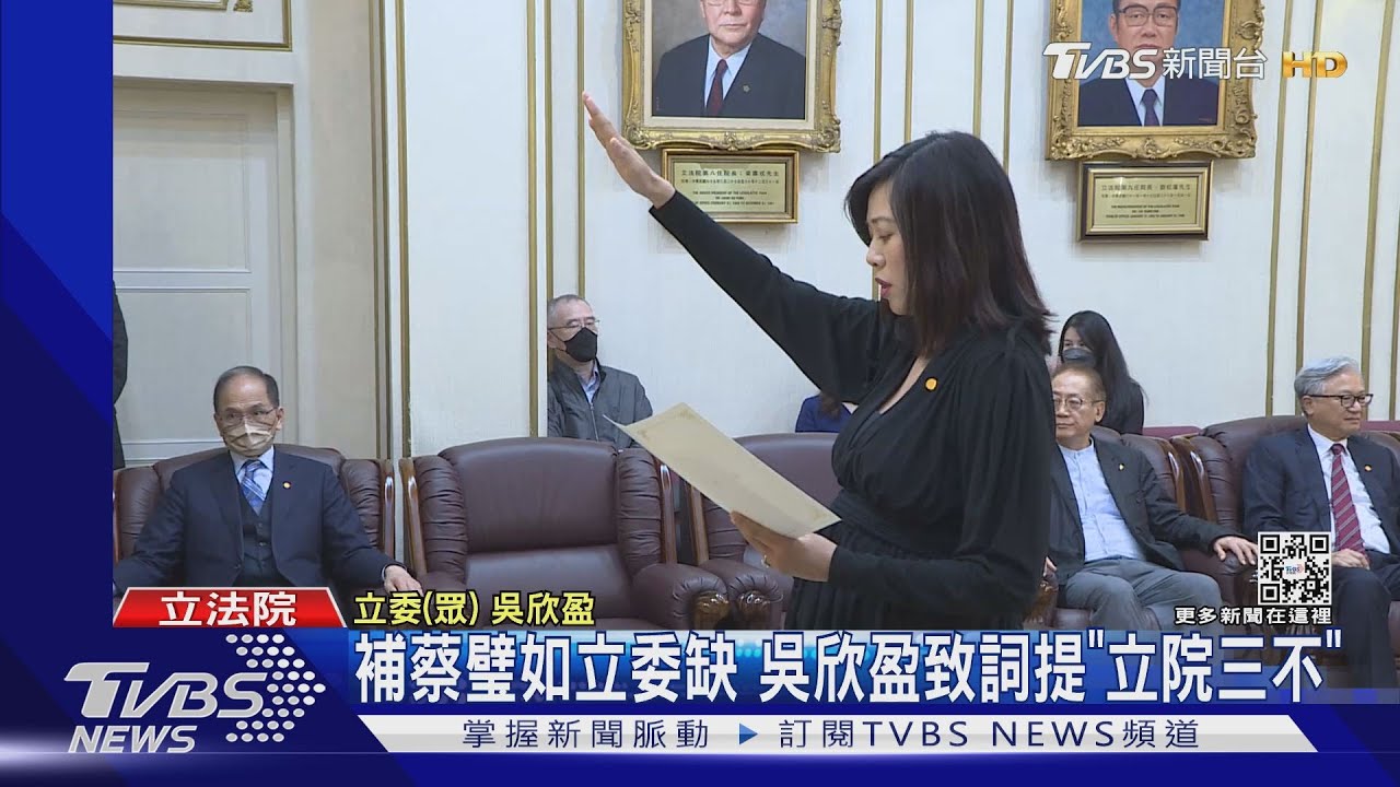 挺孕肚宣示就職立委 吳欣盈:已辭新光董事